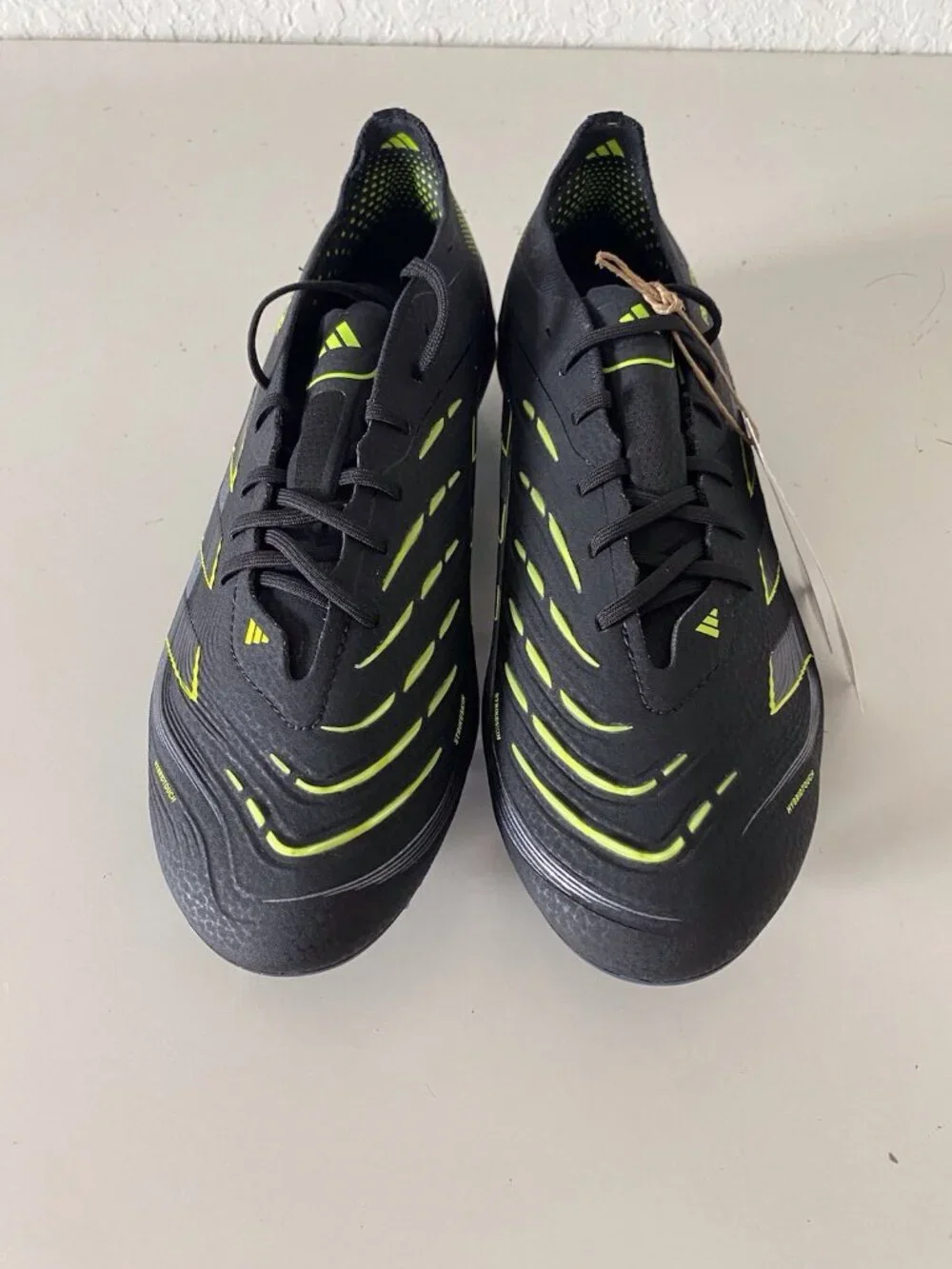 adidas Predator Elite FG Soccer Cleats JI1085 Electric Stealth Pack Men's Sz 6.5